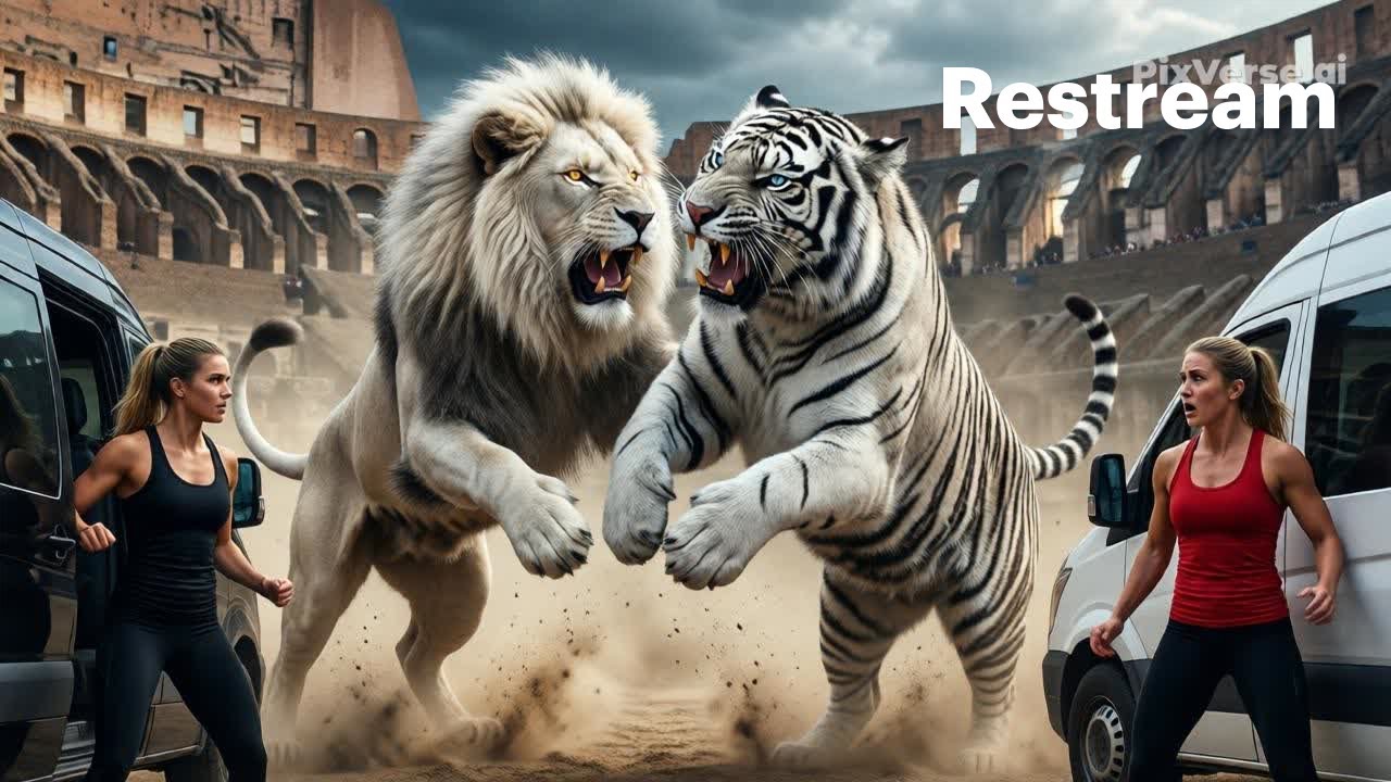WHITE LION VS WHITE TIGER  – Who Will Survive the Arena?
