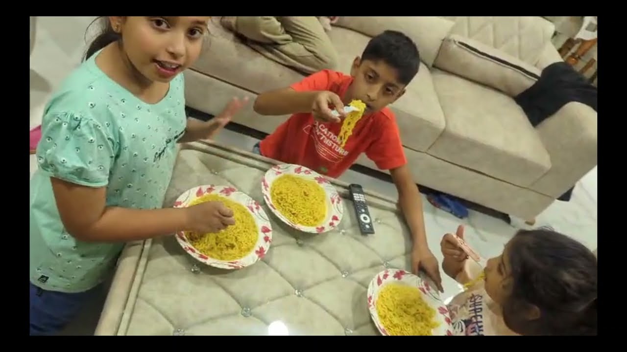 Kids Cooking Maggi at Home | Hyder and Cousin Funny Cooking|Hyder and asghar vlog