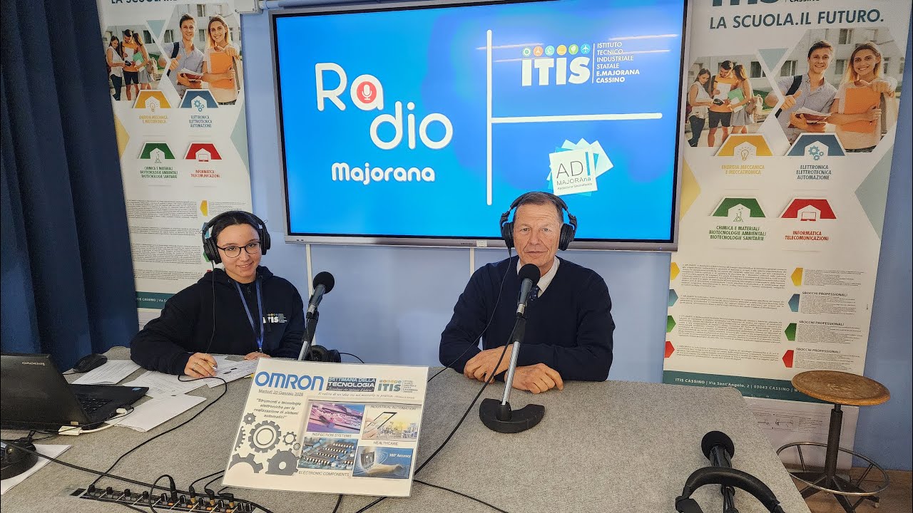 Tech Week 2026 intervista al sig. Giampiero Zambon della OMRON - RADIO MAJORANA