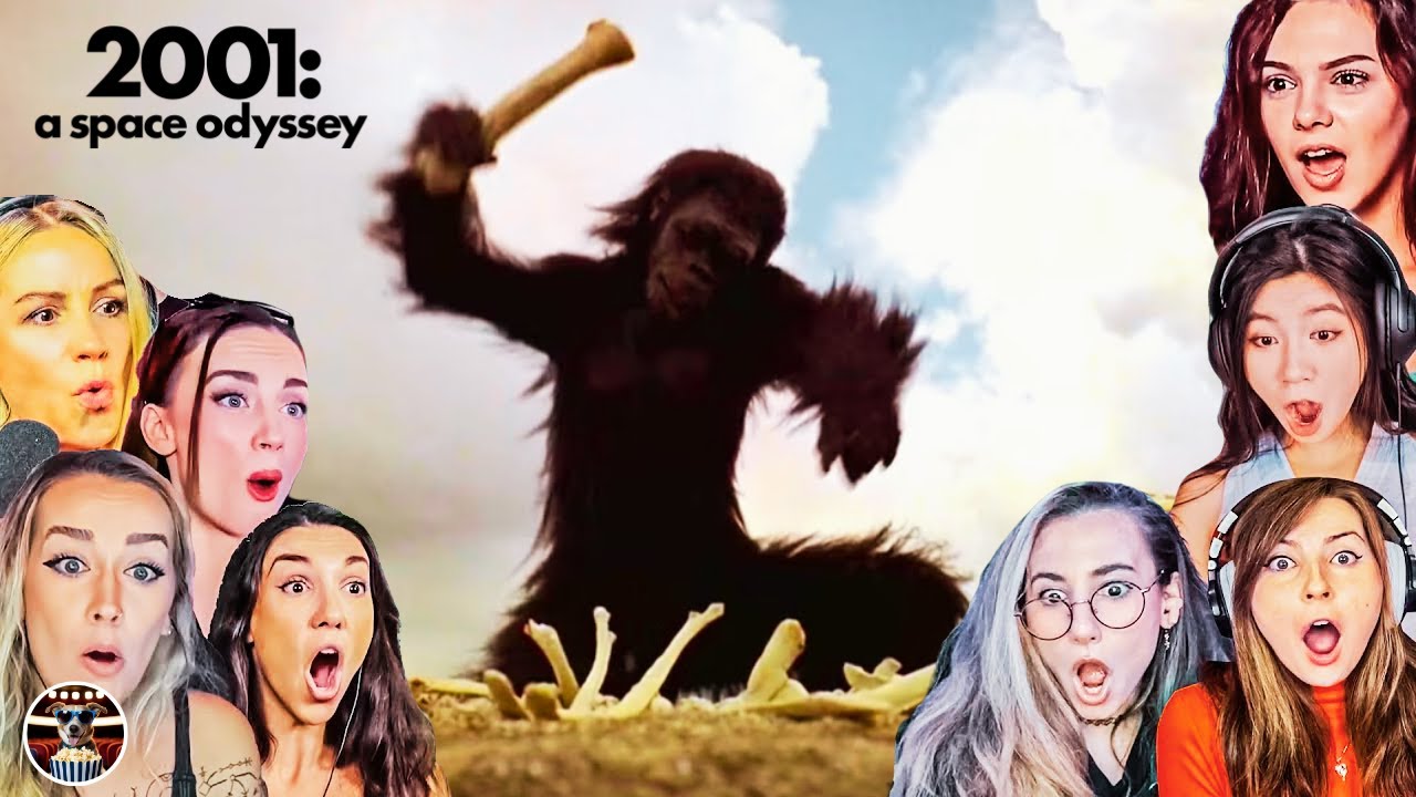 From Bone to Satellite! 2001 A Space Odyssey (1968) Scene REACTIONS | First Reacts