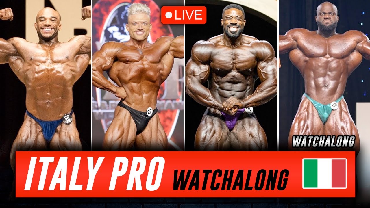 NA ŻYWO 🔴 Italy Pro 2025 - Open Bodybuilding (Oglądaj razem)