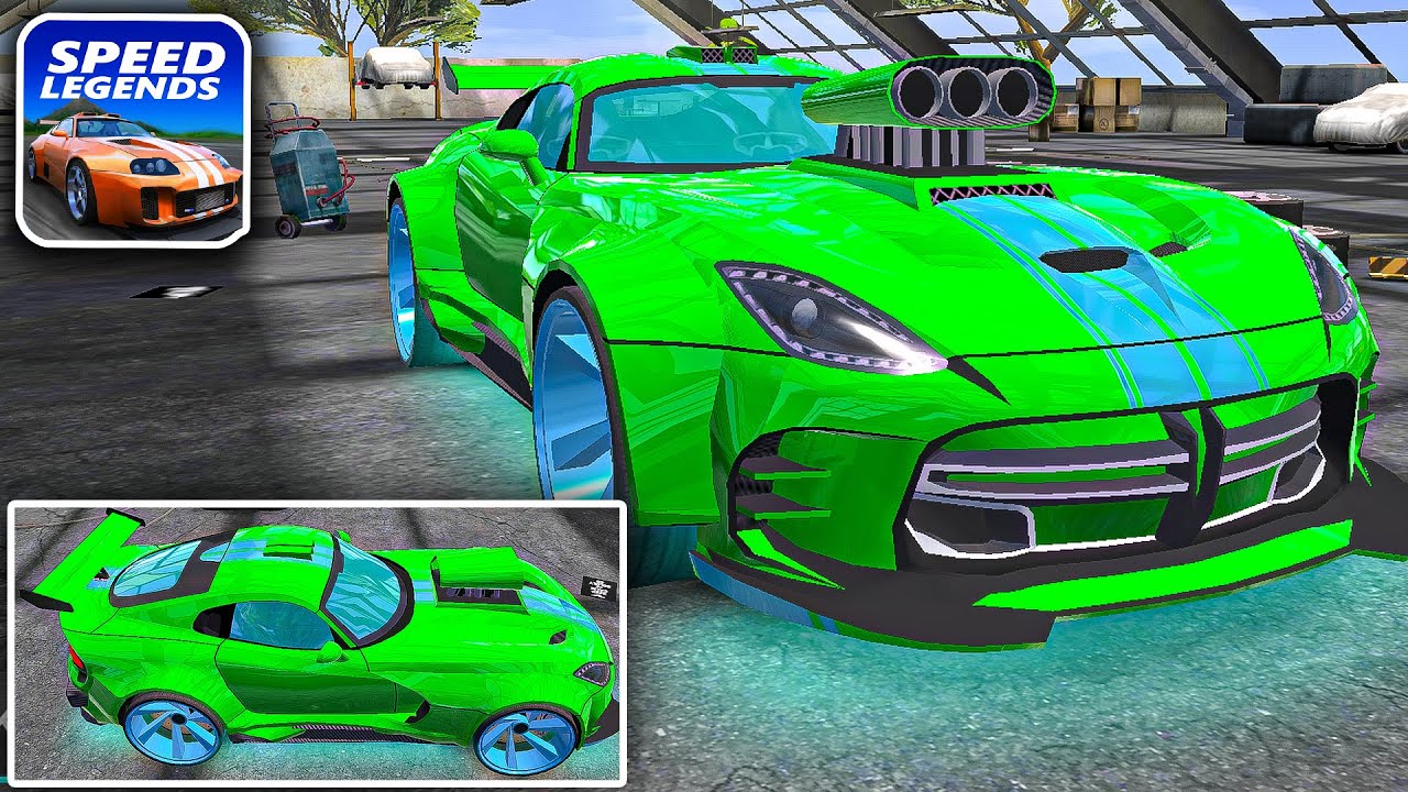 Speed Legends - DODGE VIPER tuning/driving - Unlimited Money mod apk - Android Gameplay #95