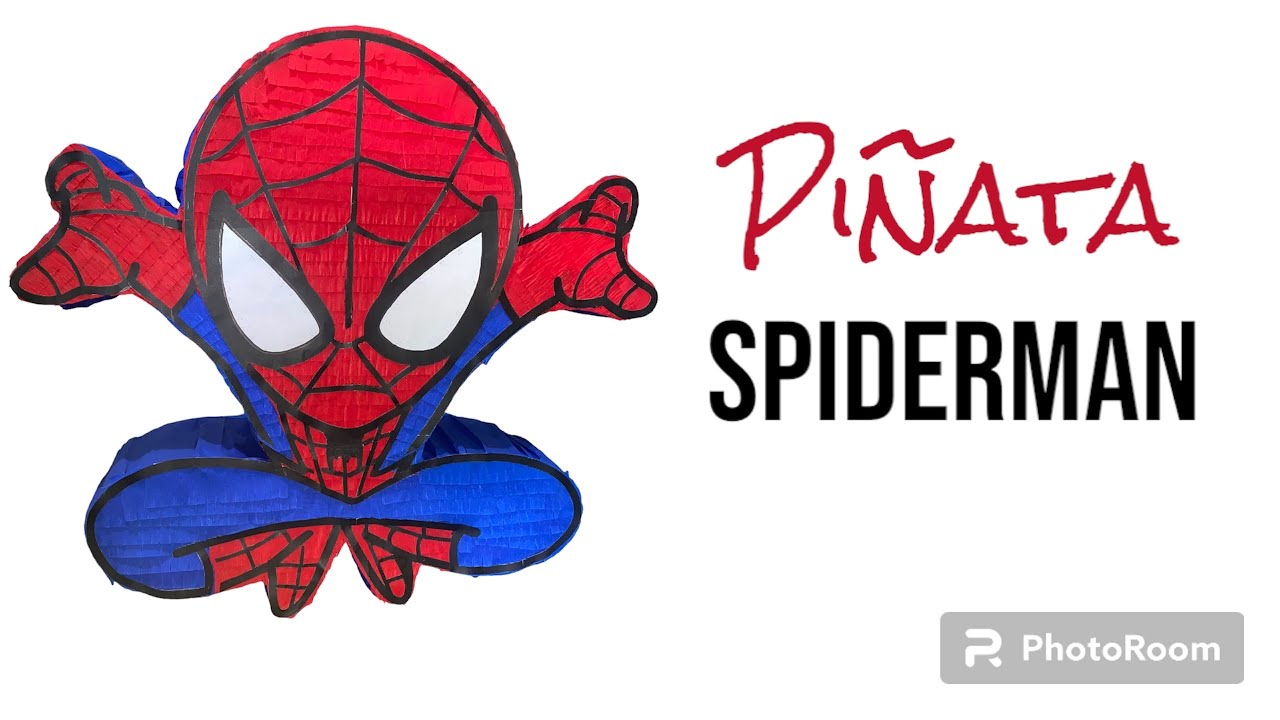 ¡Crea una Piñata de Spiderman con esta Increíble Plantilla!