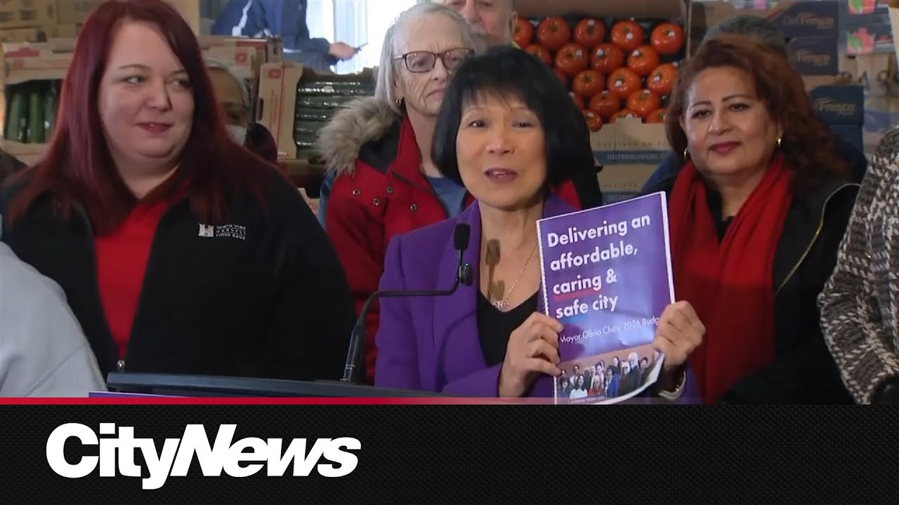 Toronto mayor releases her version of 2026 budget