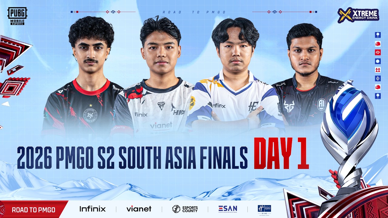[NP] 2026 PMGO Season 2 South Asia Finals | Day 1 | South Asia ko Lagi Mahasangram Suru