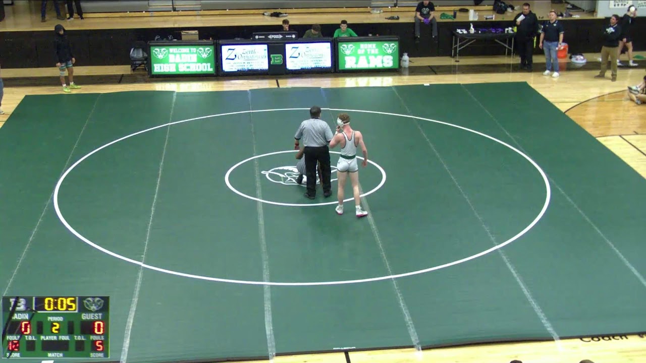 Badin vs Mason High School Boys' Varsity Wrestling
