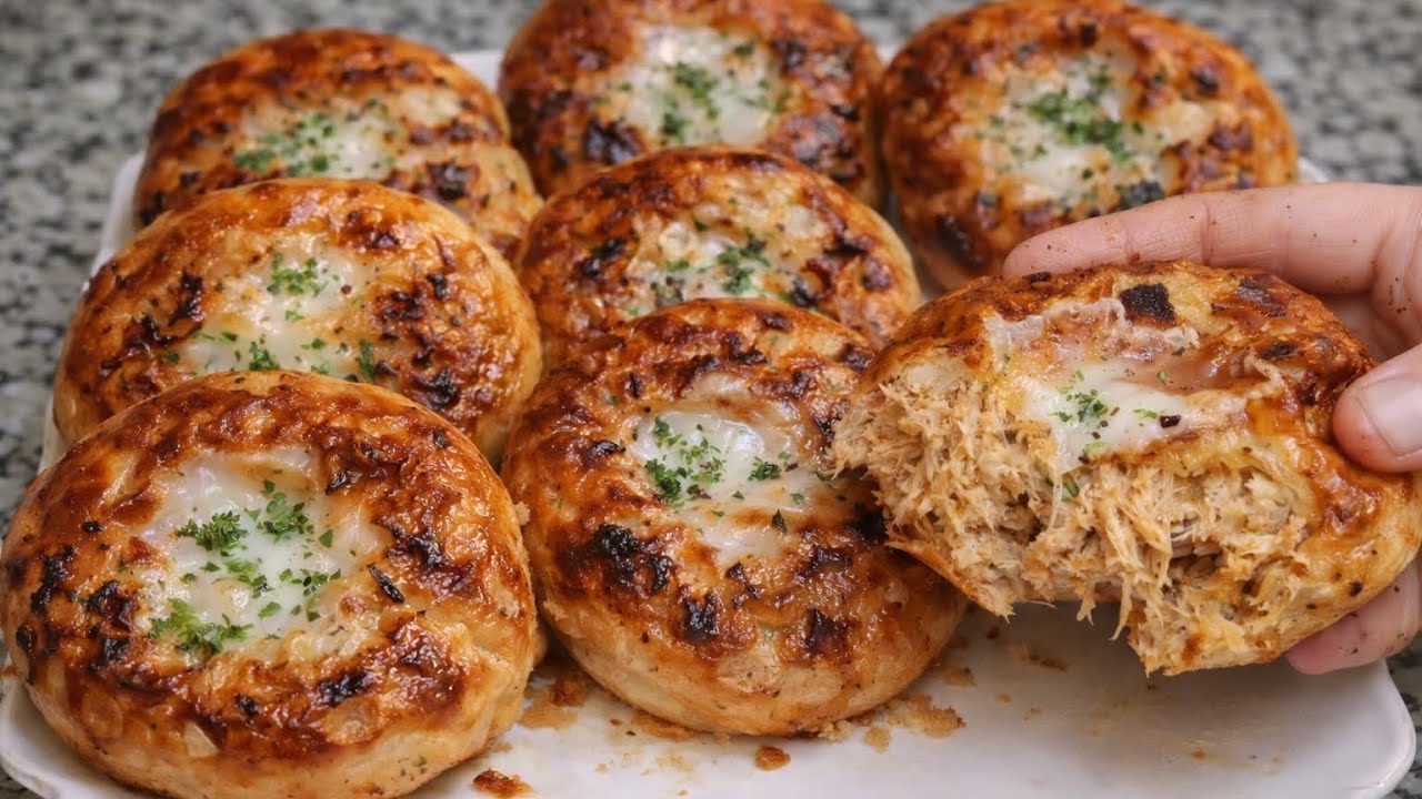 🔥ضروري تجربيهم فهاد رمضان فطائر مورقة ومقرمشة بعجينة المسمن بحشوة لذيذة 😋