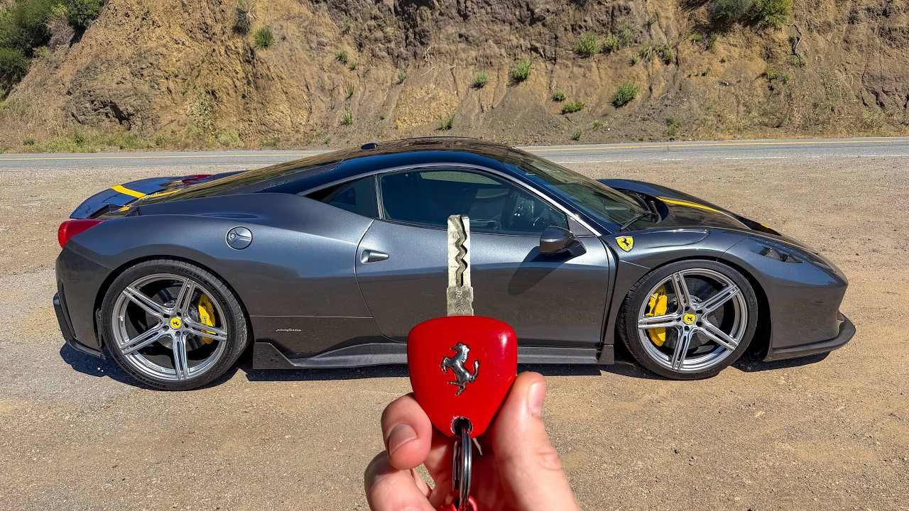 What It's Like To Drive The CTR Ferrari 458 (POV)