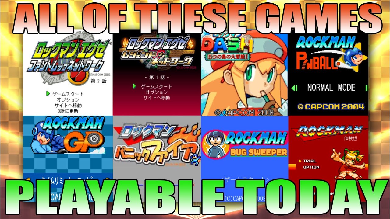 Rockman EXE Phantom / Legend of Network и многое другое сохранено и доступно для игры!