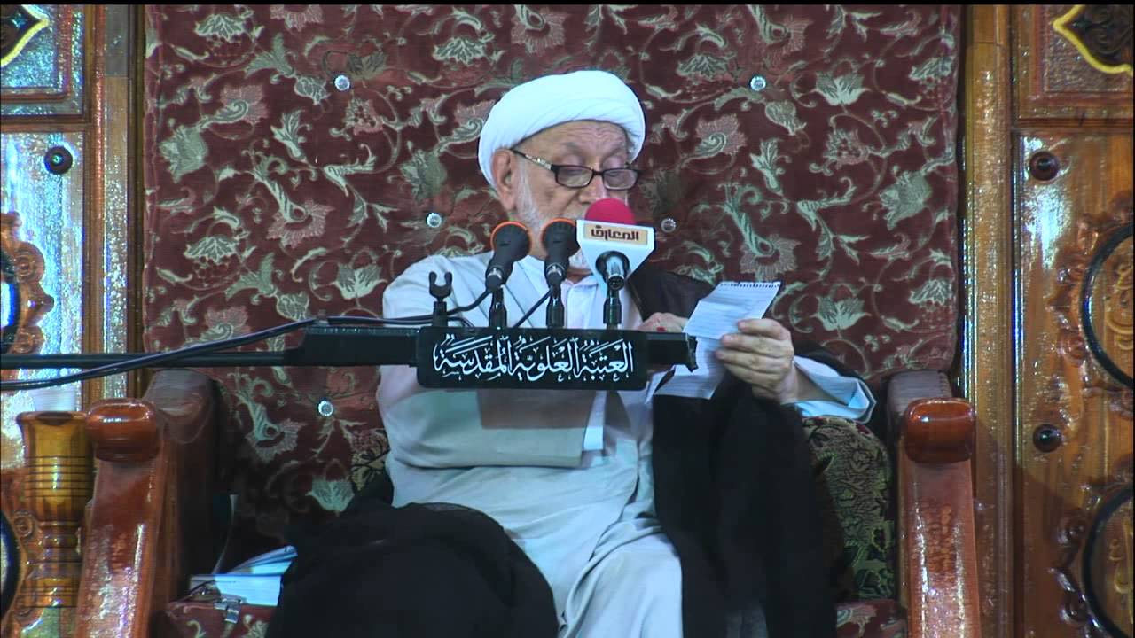 سلسلة محاضرات الشيخ باقر المقدسي ـ العتبة العلوية المقدسة ـ 11 رمضان 1435 هـ