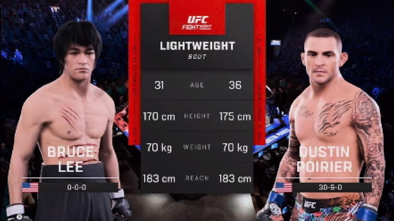 UFC 5: Bruce Lee VS. Dustin Poirier