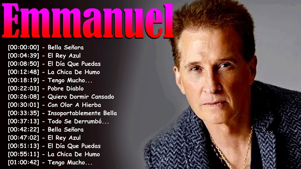 Emmanuel Grandes &Eacute;xitos &ndash; Un &aacute;lbum que incluye lo mejor de su m&uacute;sica cristiana y pop