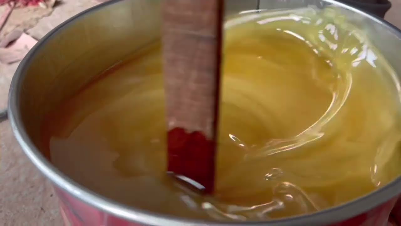 how to Polish High Gloss Finish On Wood Asian Paint Mix Material Spray Polish Door CNC Wood 2024