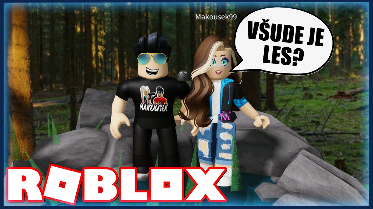 VENMAKKY OBBY, ALE VŠUDE JSOU STROMY!😅🌲 Roblox Lesní Venmakky obby w/@VendaliRoblox