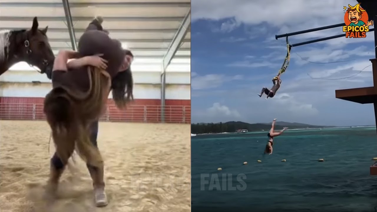 Momentos Divertidos Captados Por La C&aacute;mara 🤣 Fails &Eacute;picos Grabados Por C&aacute;maras 🤣