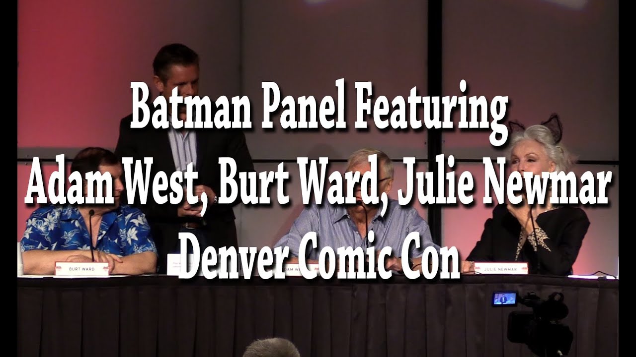 Adam West, Burt Ward & Julie Newmar Panel: Denver Comic Con 2014
