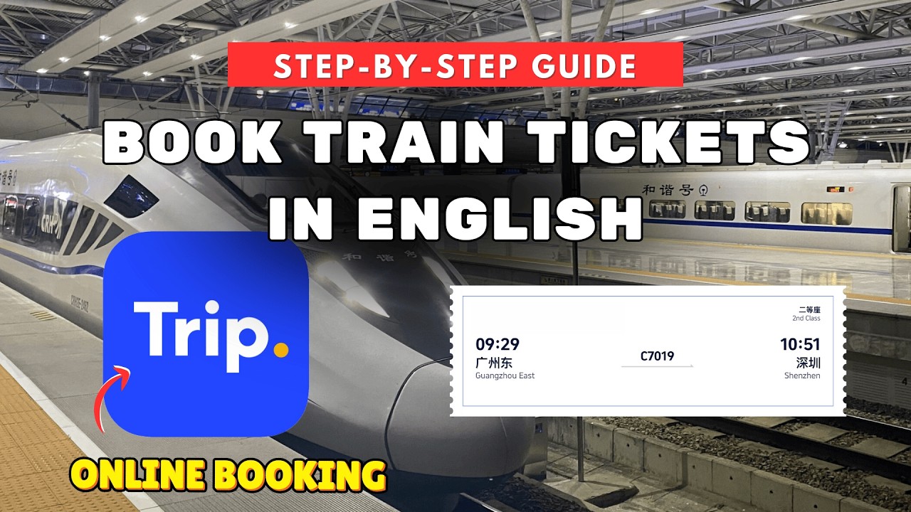 Step-by-Step Guide to Booking Train Tickets in China (For Beginners)