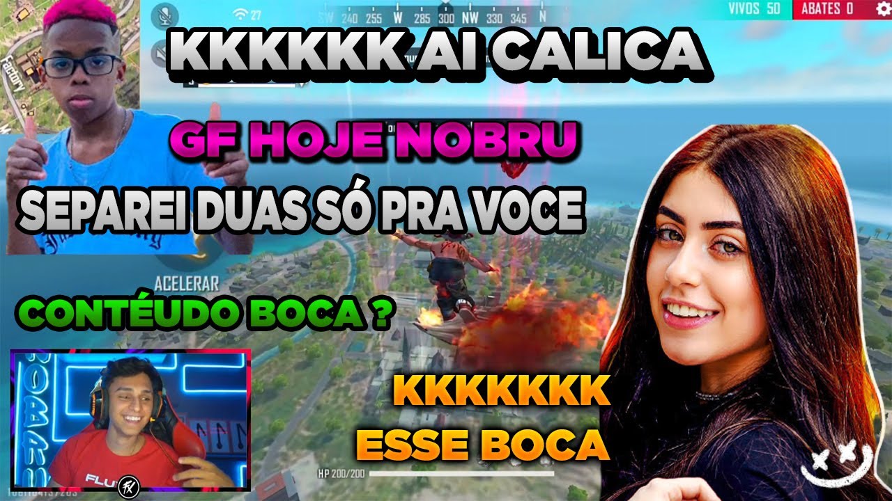 NOBRU BOCA DE 09 E RAJAH - BOCA FALA DOS GF 😈 E RAJAH FICA SEM GRAÇA 😂