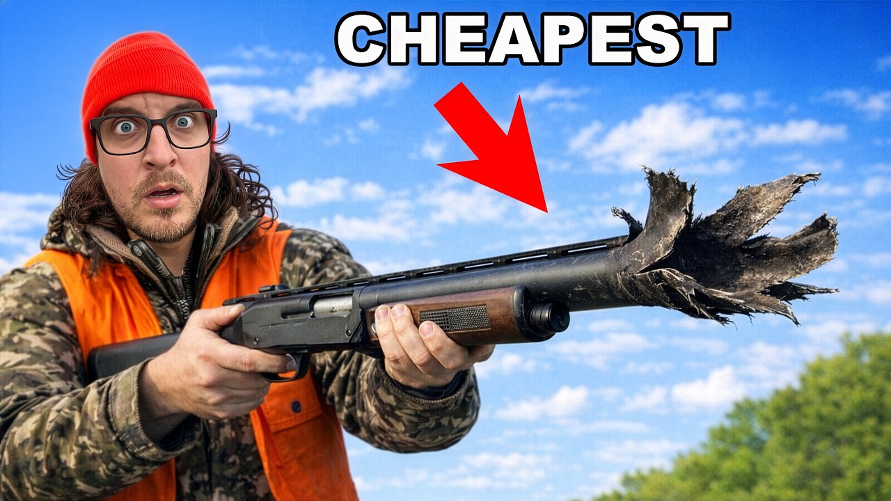 I Hunted With Bass Pro's Cheapest Shotgun!