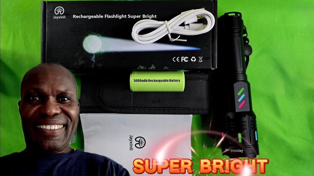 EPISODE 27 - Jayxinli 5️⃣0️⃣0️⃣,0️⃣0️⃣0️⃣ Lumens Super Bright Flashlight 🔦 😲