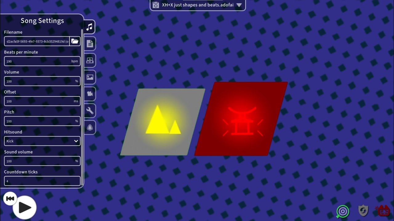 [workshop adofai] /XH-X/