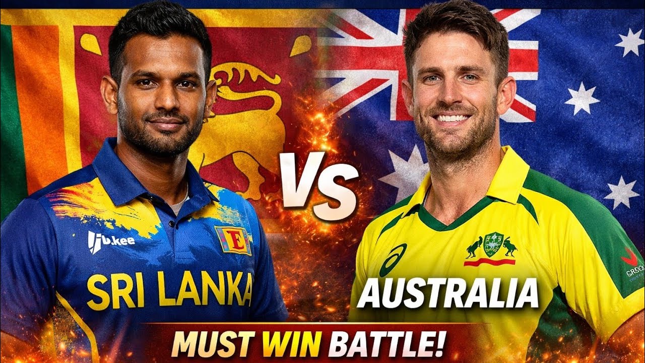“Sri Lanka vs Australia Live Match Today | SL vs AUS | T20 World Cup 2026”