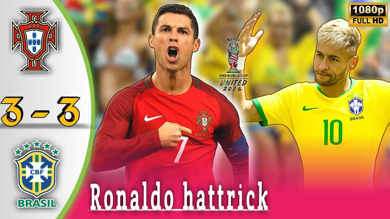 Ronaldo vs Neymar | Epic Duel Portugal vs Brazil - Who’s Better?