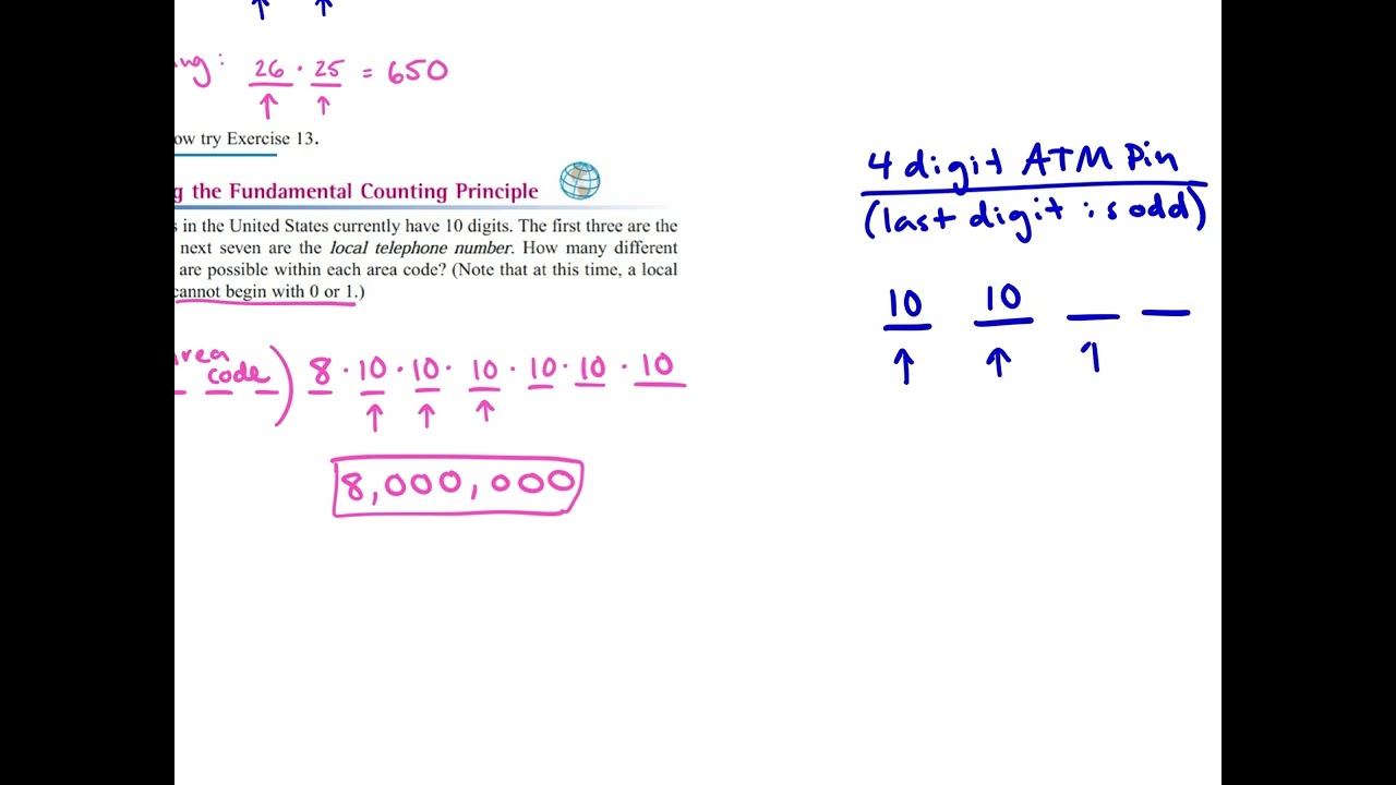 3.3 PCH 8.5 COUNTING PRINCIPLE