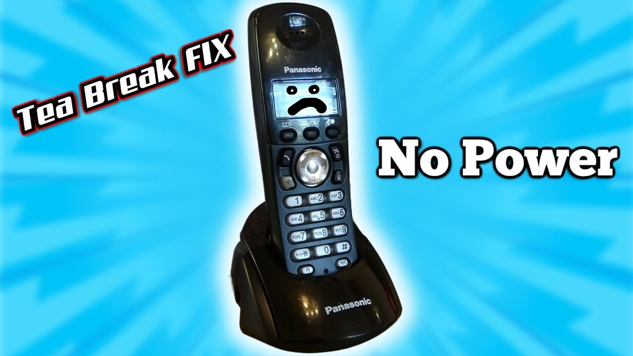 DECT Phone - No Power - No Display - REPAIR Video