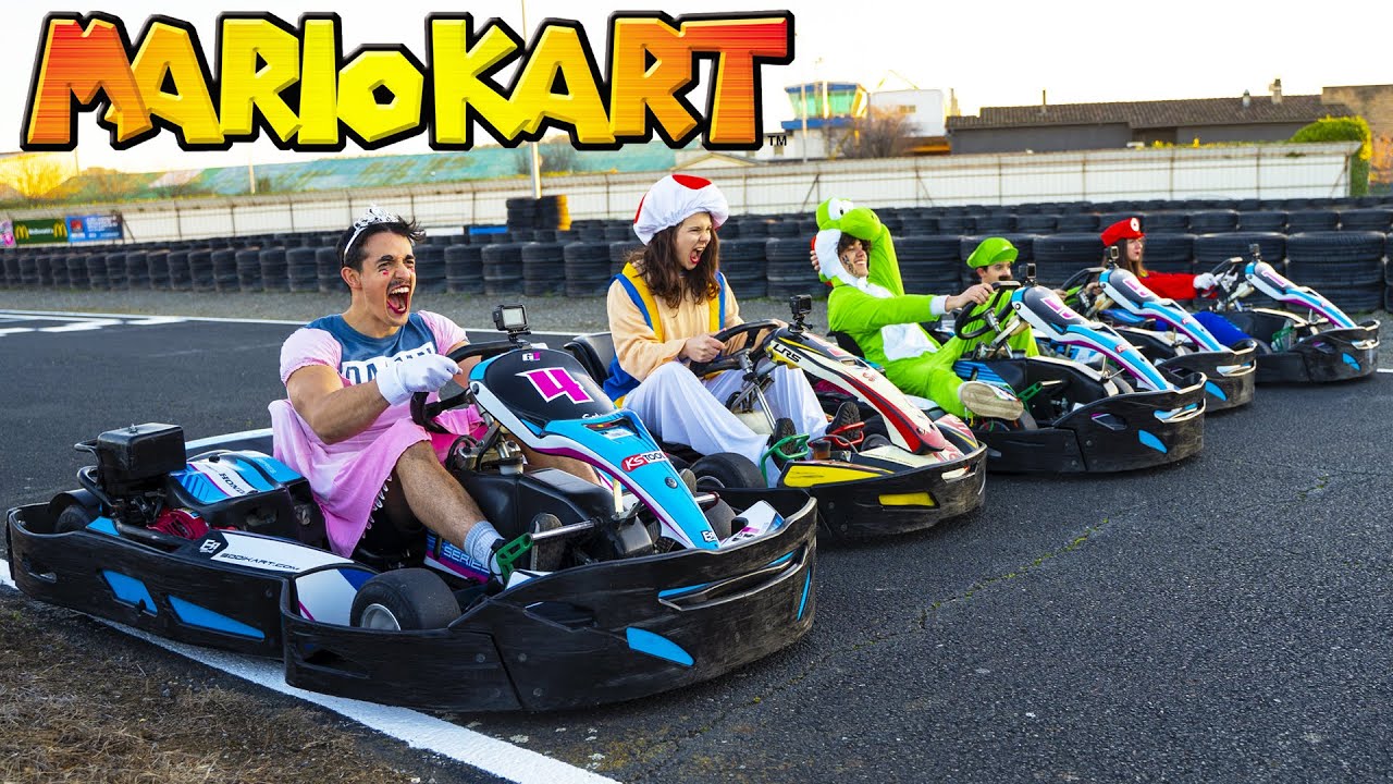 MARIO KART GÉANT EN VRAI !
