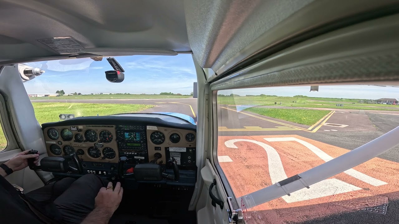 Cessna 152 | Full Flight | 4K | Severn Bridges, Monmouth, Ledbury, Tewkesbury