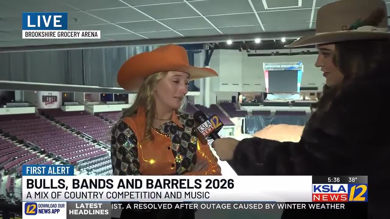 Landen English competes in Bulls, Bands, and Barrels 2026 happening Jan. 31 in Bossier City