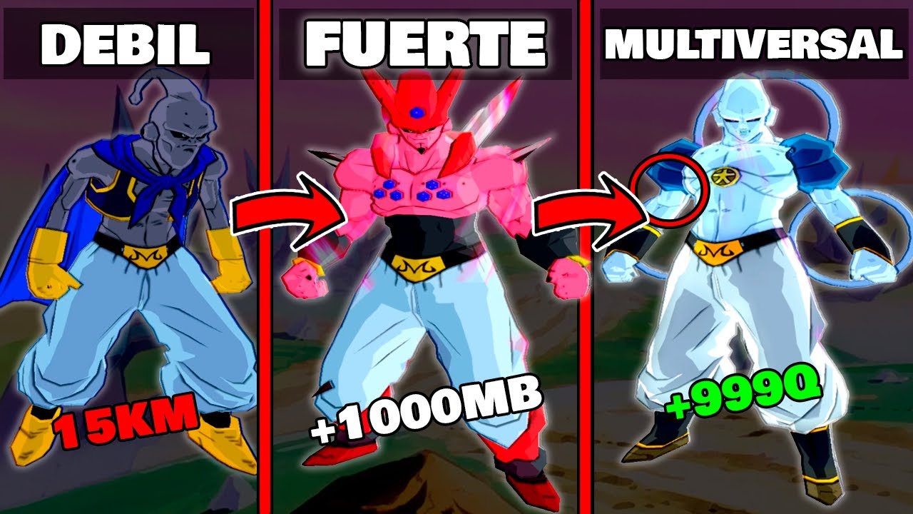 ABSORBO a los ENEMIGOS que derroto con BUU en TENKAICHI 3 (hasta ser MULTIVERSAL!)