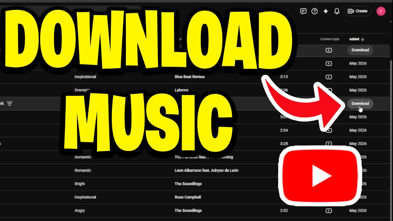 Как скачать музыку из фонотеки YouTube &mdash; Полное руководство