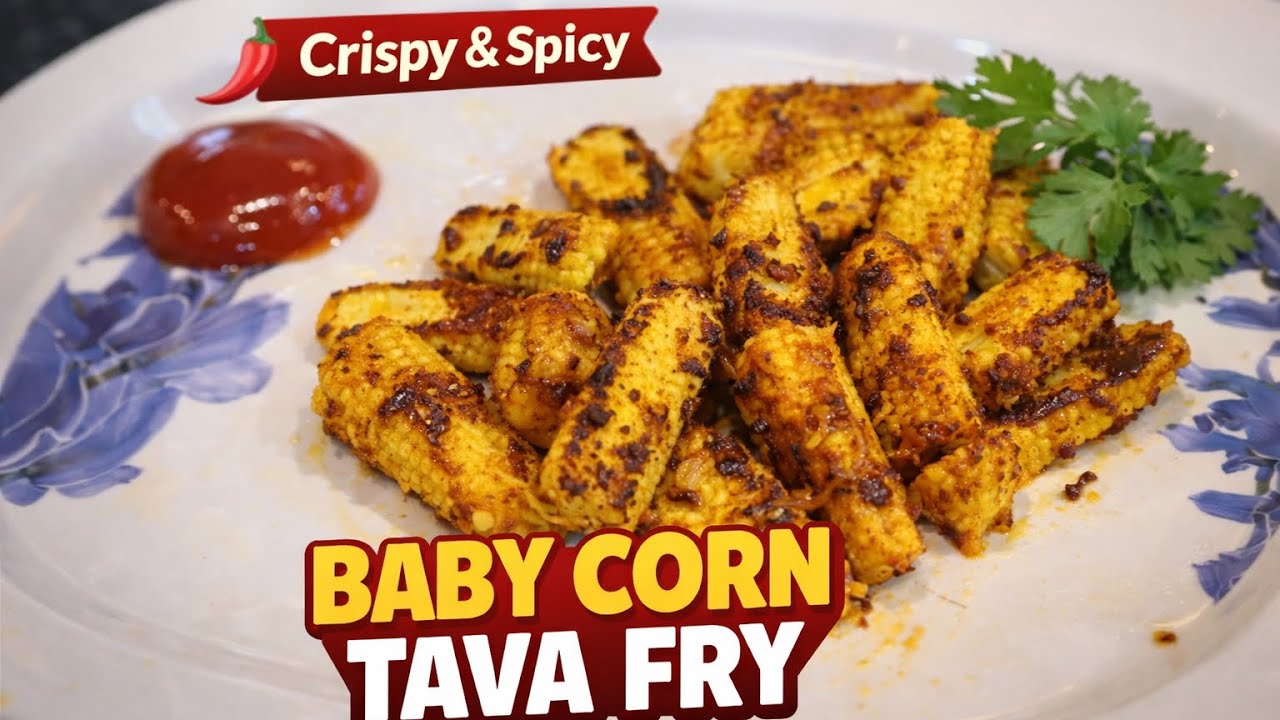 Instant Baby Corn Fry | No Deep Fry | Healthy Snack
