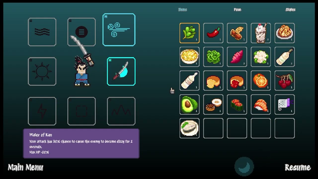 Samurai beat demons Playtest