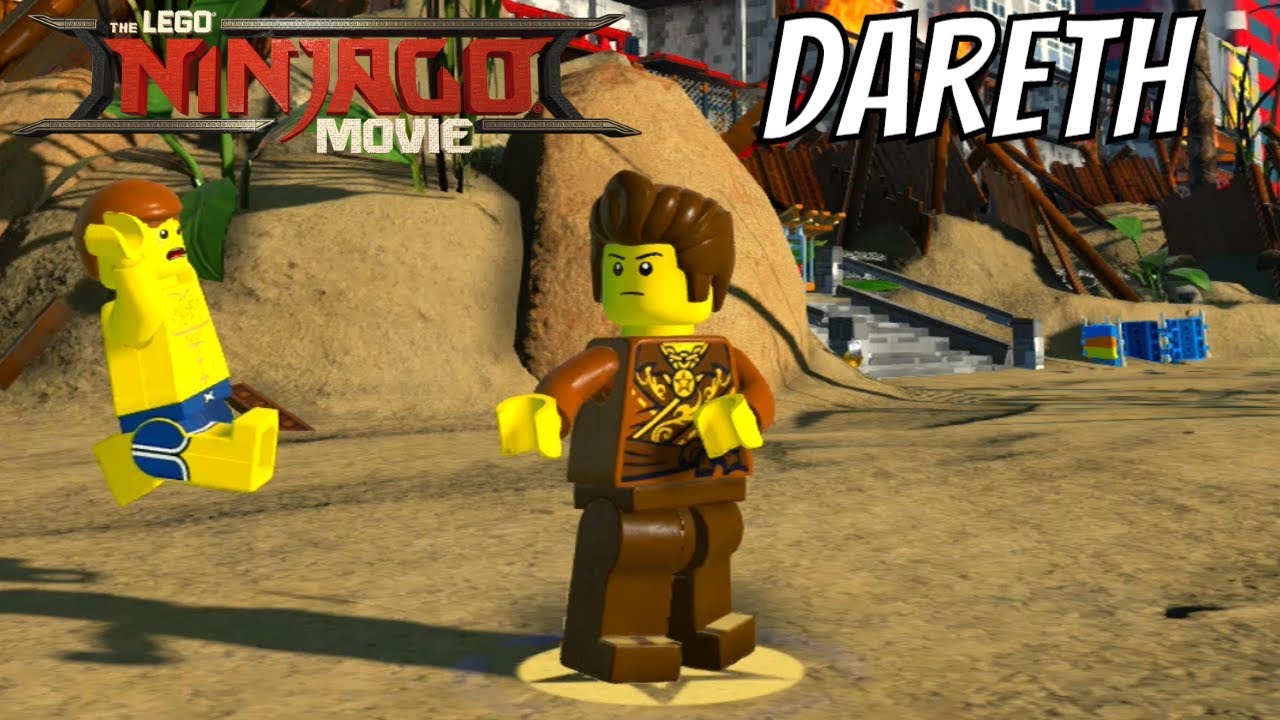 The LEGO Ninjago Movie Video Game Dareth Unlock Location and Free Roam Gameplay