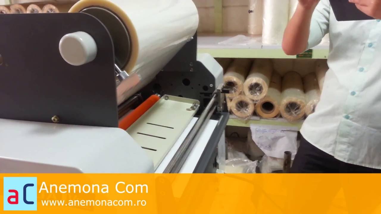 Aparat profesional de laminat documente la cald si la rece - BOWAY BW F350A
