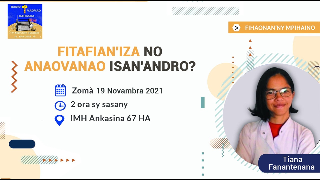 19 Nov 21 - Fitafian'iza no anaovanao eo anivon’ny korontan’izao tontolo izao