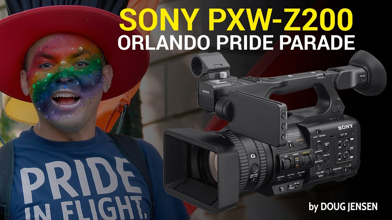 Sony PXW-Z200: ORLANDO PRIDE PARADE (Ungraded)
