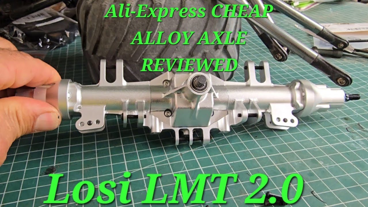 LOSI LMT 2.0 Alloy Rear Axles from AliExpress REVIEW....The Good the Bad...