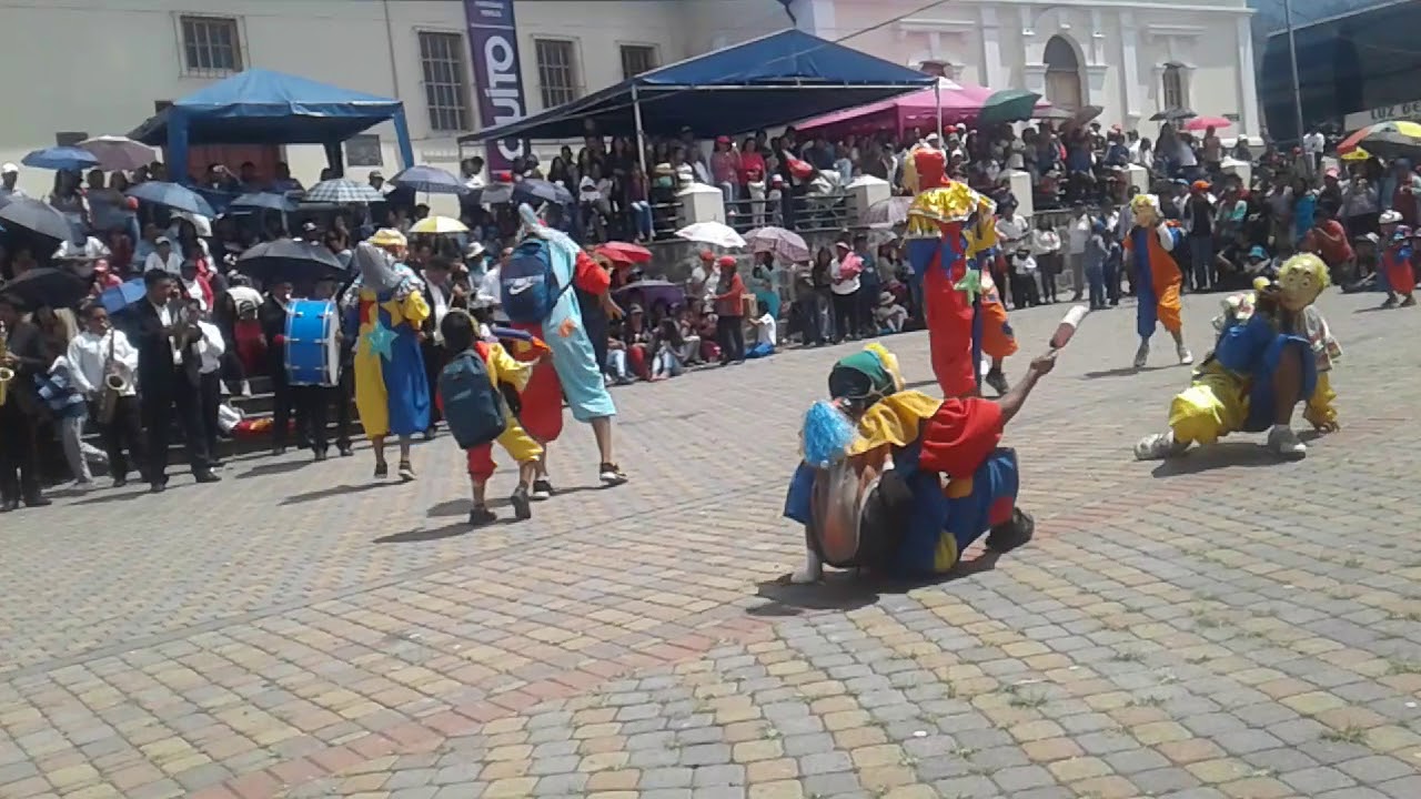 Los payasitos los mijines video oficial en guangopolo en las fiestas