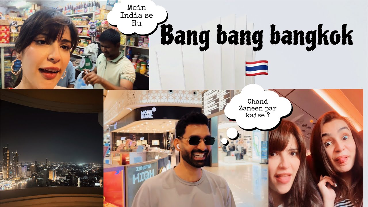 Bangkok Trip (part -1) | khanzaadi’s vlog #khanzaadi