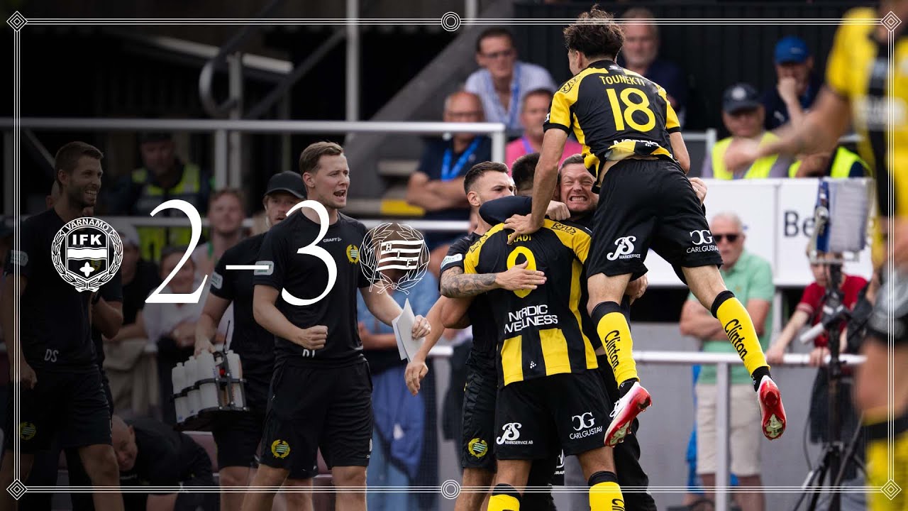 SAMMANDRAG | IFK V&auml;rnamo 2-3 Hammarby | Allsvenskan 2025