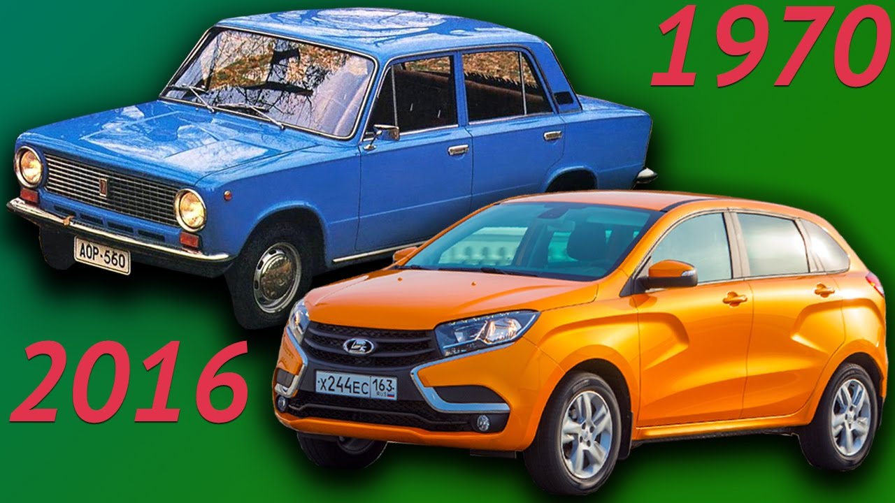 Эволюция всех автомобилей Lada. Как менялись автомобили 