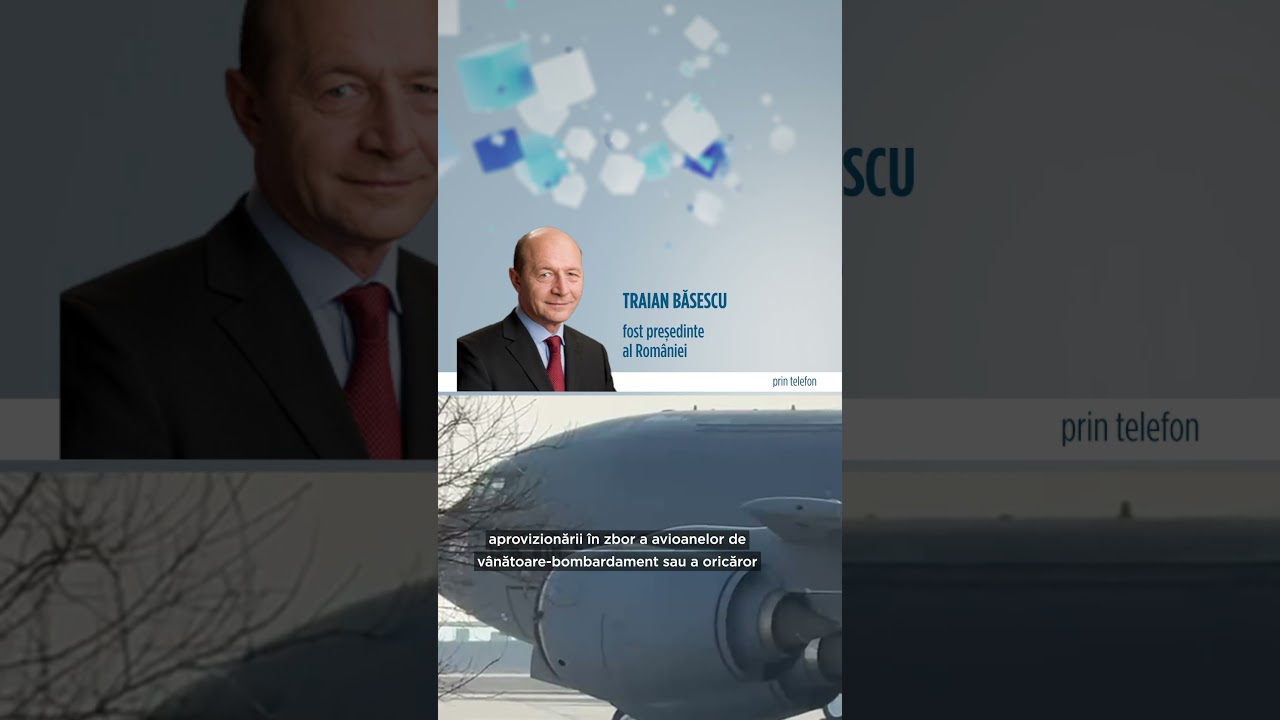 Fostul Președinte Traian Băsescu răspunde la declarațiile Ministrului Apărării.