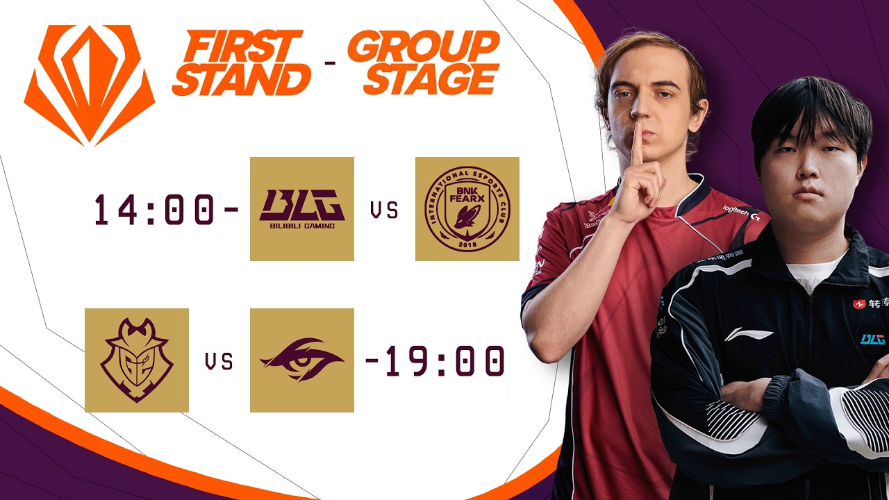 🟢 DAS ERSTE INTERNATIONAL DIESES JAHR🟢FIRST STAND 2026 Group Stage🟢 BO5 🟢 #WatchLEC