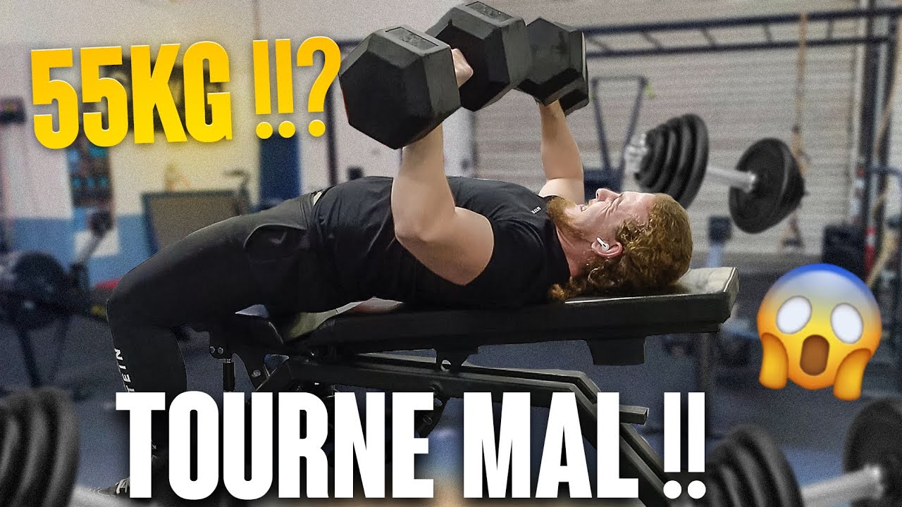 MON ENTRAÎNEMENT PECS FINI MAL.. 😰   ( chui un  bulkydaddy )