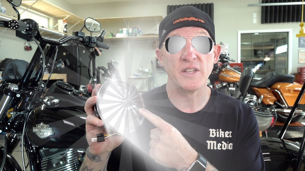 Custom Dynamics ProBEAM® LED Headlamp for Harley & Indian-Review & Install