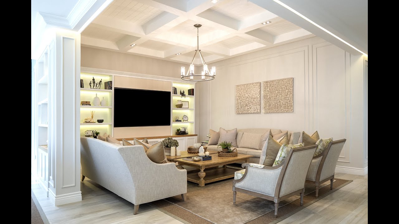 American Modern Farmhouse Style Villa (West Yas, Abu Dabi)